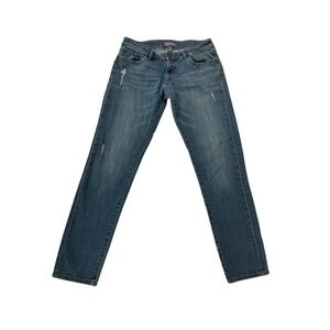 DL1961 Distressed Skinny Jeans Medium Wash Women Size 26 Distressed Pockets